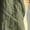 Green, variant on Women's Cotton Linen V Neck Shift Dress, Sleeveless Button Front Midi Dress with Pockets and Contrast Trim