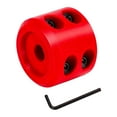thumbnail image 2 of AMLESO Winch Cable Hook Stopper Rubber Stopper,Heavy Duty,Winches Accessories for Steel Wire Synthetic Rope ATV Vehicle UTV , red, 2 of 10