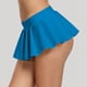 thumbnail image 3 of Minifalda plisada sexy para mujer - Lencería de colegiala, cintura elástica, estampado a cuadros, poliéster, para Halloween/ocasiones especiales, 3 of 8