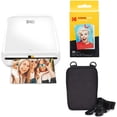thumbnail image 1 of KODAK Step Wireless Mobile Photo Mini Printer (White) Go Bundle, 1 of 5