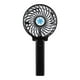 thumbnail image 1 of Ventilador de mano plegable Ventilador de refrigeración de verano con carga USB para acampar Senderismo (Negro), 1 of 3