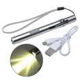 thumbnail image 1 of HLONK Pen Light Flashlight with USB Cable Rechargeable Small Bright Mini LED Penlights, 1 of 12