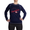 thumbnail image 1 of Montreal Canadiens Chemise à Manches Longues avec Logo Cœur pour Femmes, 1 of 2