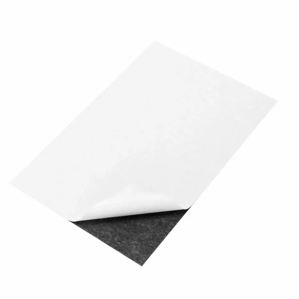 CIRCLE- 4 X 6 Strong Flexible Self-Adhesive Magnetic Sheets, Magnet Sheets For Photos