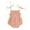 Pink, variant on THJRPQJFD Kids Track Suit Baby Girls Onesies Kids Sleeveless Solid Linen Romper Sling Backless Jumpsuit Outfits Breathable Wear Cute Baby Girl Clothes