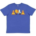 thumbnail image 3 of Inktastic Cement Mixer Construction Youth T-Shirt, 3 of 5