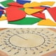 thumbnail image 3 of Tablero de puntuación redondo de edición profesional Montessori Clase de matemáticas Enseñanza Juguetes educativos para la primera infancia Inevent WJ1147-00B, 3 of 5