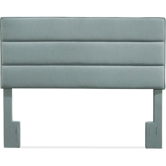 Pemberly Row Modern / Contemporary Queen Upholstered Headboard in Light Blue