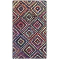 thumbnail image 5 of SAFAVIEH Nantucket Kline Geometric Diamonds Cotton Area Rug, Multi, 8' x 8' Square, 5 of 9