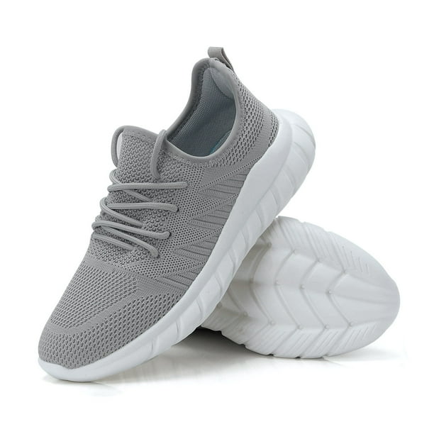 Women's Mesh Breathable Athletic Walking Shoes Laceup Running Sneakers Gym Outdoor Shoes