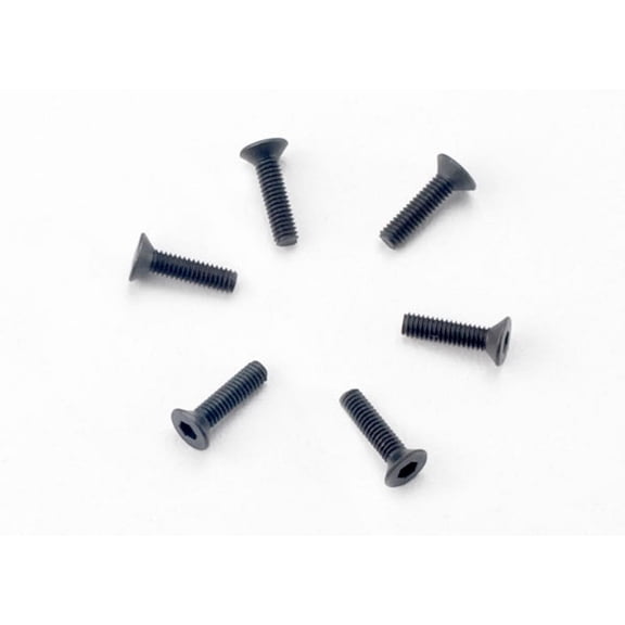 Traxxas 2.5x10mm Countersunk Machine Hex Screw (6)