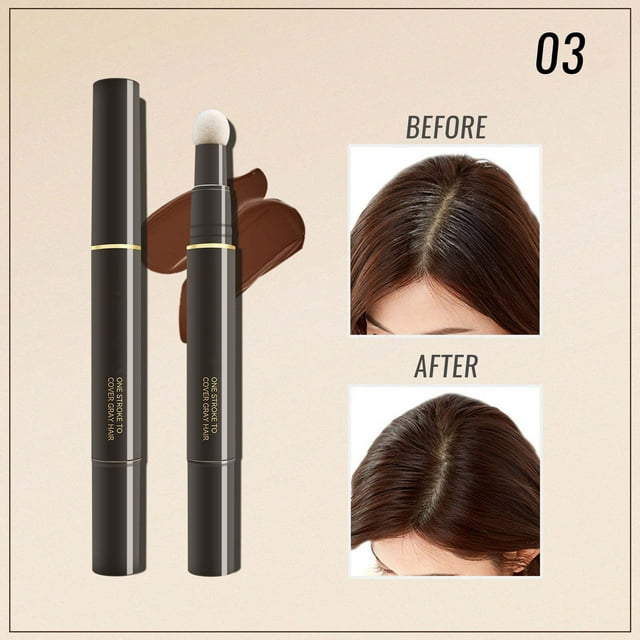 Bolígrafo de tinte desechable que no daña el cabello Bolígrafo de tinte temporal portátil Bolígrafo de tinte para el cabello