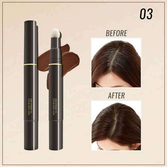 onlyliua para Interior/Exterior Bolígrafo para Teñir El Cabello Desechable Que No Daña El Cabello Bolígrafo para Teñir El Cabello Temporal Portátil