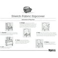 thumbnail image 4 of The Plush Furniture Protector Slipcover - Puff Plush - Innovative Textile Solutions - Loveseat, Burgundy (1 piece), 4 of 8