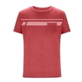 thumbnail image 3 of ZUKMRJPC Men's T-Shirt Short Sleeve Casual Crewneck Athletic Basic Tee Regular Fit Summer Vintage Graphic Workout Tops with Pocket M-4XL, 3 of 4