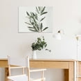 thumbnail image 5 of Leaves Branch Canvas Wall Art Decor Home Living Room Bedroom Office Hotel Salon Bar Mediation Relaxation Gift Idea 16x12in, 5 of 6