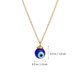 thumbnail image 2 of 2 collares de mal de ojo, elegantes collares para mujeres y hombres, gargantilla unisex, joyería, 2 of 6