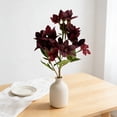 thumbnail image 6 of Artificial Plants & Flower Bouquets, Fabric Floral Arrangements for Wedding Decor & Home, 12.2", Black, JASKFLY, 6 of 6