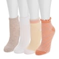thumbnail image 3 of MUK LUKS Women's 4Pack Dream Step Mini Crew Sock, 3 of 5