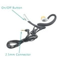 thumbnail image 5 of with Boom Mic Wired Earphone for Samsung Galaxy A15/A14 5G Phones - Over-the-ear 3.5mm Adapter Single Earbud Headphone Hands-free for Galaxy A15 5G/A14 5G, 5 of 5
