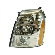 Left Headlight Assembly - Compatible with 2007 - 2014 Cadillac Escalade 2008 2009 2010 2011 2012 2013