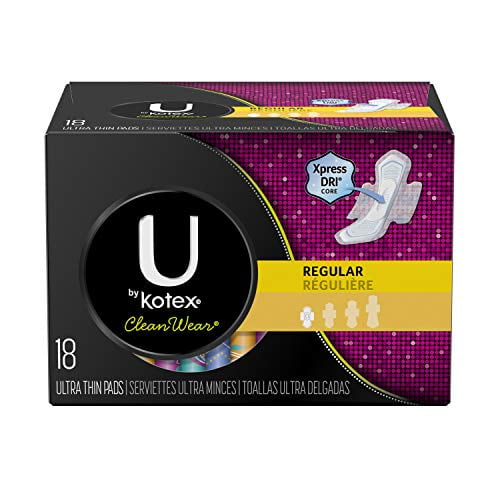 U by Kotex Clean Wear Pads Regular - 18 Pads