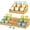 Triple Tier Bamboo, variant on Coffee Mug Cup Holder Rack for Cabinets Countertop, 3 Tier Expandable Mug Storage Organizer Bamboo Coffee Bar Station Display Stand Shelf for Kitchen Countertop, No Assembly, More Space
