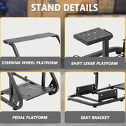 Marada Racing Simulator Cockpit with Monitor Stand, Gaming Chair for G923 G920 T500 Fanatec T3PA/Tgt
