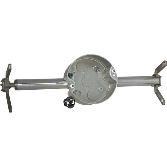 Raco Bracket, 0 Gangs, Steel, Electrical Box Type 936