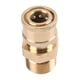 thumbnail image 1 of Accesorios de conexión rápida para hidrolavadora Adaptador de manguera para hidrolavadora M22 de 14 mm a Mujer15, 1 of 9