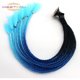 thumbnail image 4 of 60 Cm Decorar Gradiente Rampa Casco 12 Trenzas Ponytail Pelo Coletas Con Ventosa, 4 of 4