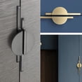 thumbnail image 3 of Koszal Armoire Poignée Demi-Rond en Alliage de Zinc Anti-Vieillissement Poignée de Porte pour Meubles, 3 of 7