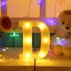 thumbnail image 3 of Lámpara 3D 26 Letras Alfabeto LED Marquee Sign Light Interior Wall Hang Night Lamp (E Ehuebsd Nuevos Originales, 3 of 7