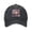 Black, variant on Men Women Washed Twill Baseball Cap Soccer-Flame Splashing Adjustable Dad Hat Gray