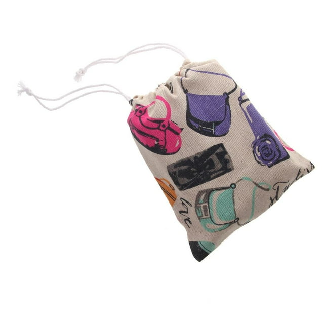Bolsa de de joyería con cordón de 25x20cm, bolsa de té, , bolsa de dibujos animados M Gloria Bolsa de almacenamiento