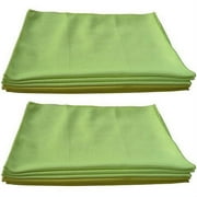 Zwipes Microfiber Cleaning Cloths for Windshield and Glass, Multi-Colored (10-Pack)