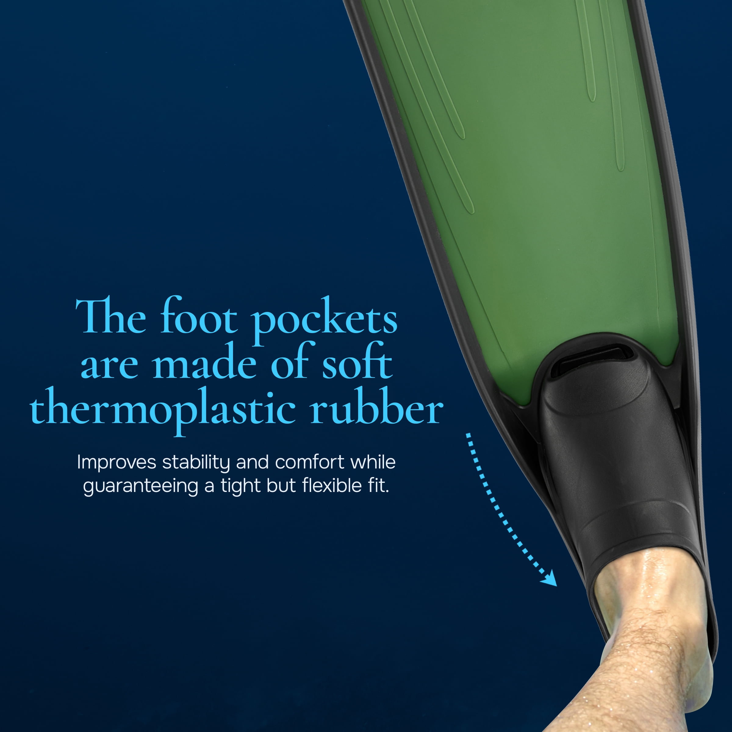 Blue Reef Freediving Fins