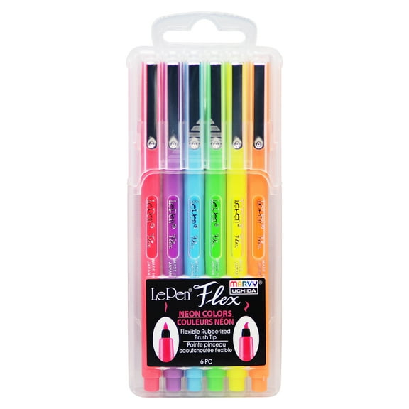 Uchida Le Pen Flourescent Set 6/Pkg