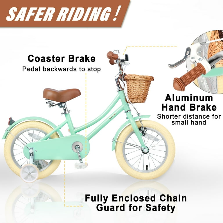 Glerc Little Molly 12 inch Kids Girls Bike for1 2-4 Years