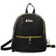 thumbnail image 1 of Mochila informal de moda para mujer, bolso de viaje, minibolso escolar, mochila para niñas (negro), 1 of 8
