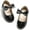 B838-black, variant on Toddler Little Girl Princess Dress Shoes-Mary Jane Flats for Girl Party School Shoes.