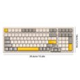 thumbnail image 3 of Teclado Para Juegos Teclado K96 Gamer 100 teclas Teclado silencioso compatible con Bluetooth Teclado Hot-Swap WDOplteas Para estrenar, 3 of 3