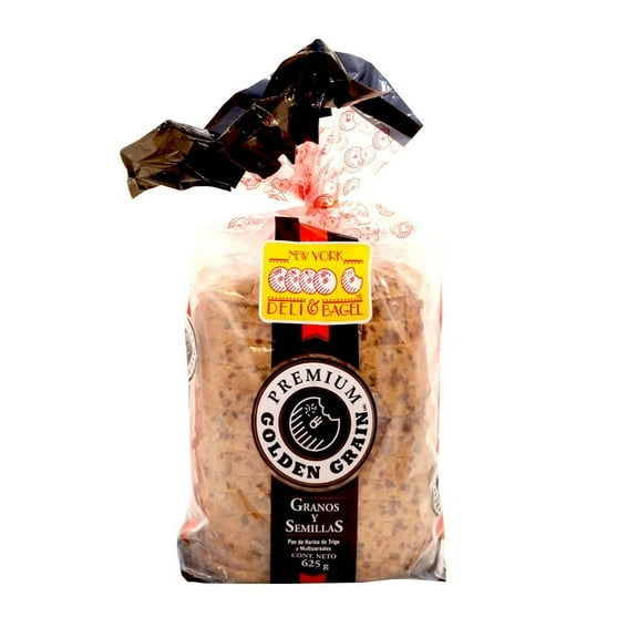 Pan multigrano New York Deli & Bagel Premium Golden Grain granos y semillas 625 g