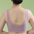 thumbnail image 5 of LLYWEY Workout Bras for Women No Underwire Bras Women Ladies Bralette Bra Style-1306 Women Push-Up Bra Feature Adult Female Sports Sports Bras Purples 40B, 5 of 8