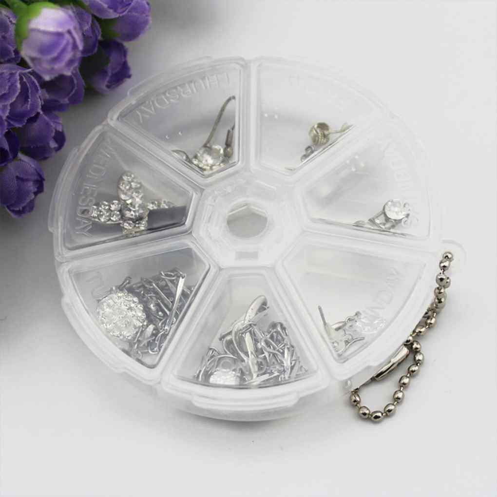 7 Slots 7 Day Tablet Pill Pill Organizer Case Drug Storage Pill Storage Box Weekly Drug Organizer Case Gift