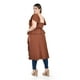 thumbnail image 3 of Blusa larga con volantes Roman Fashion/ Tallas Extras, 4370 (Chedron) cafe 38, 3 of 5
