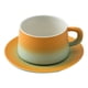 thumbnail image 1 of Taza de café de cerámica con platillo, bonita y creativa taza para la oficina y el hogar, 190 ml para café con leche, té y leche., 1 of 5