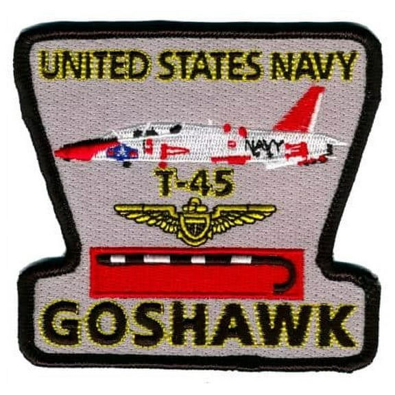T-45 Goshawk Patch – Sew On, 4"