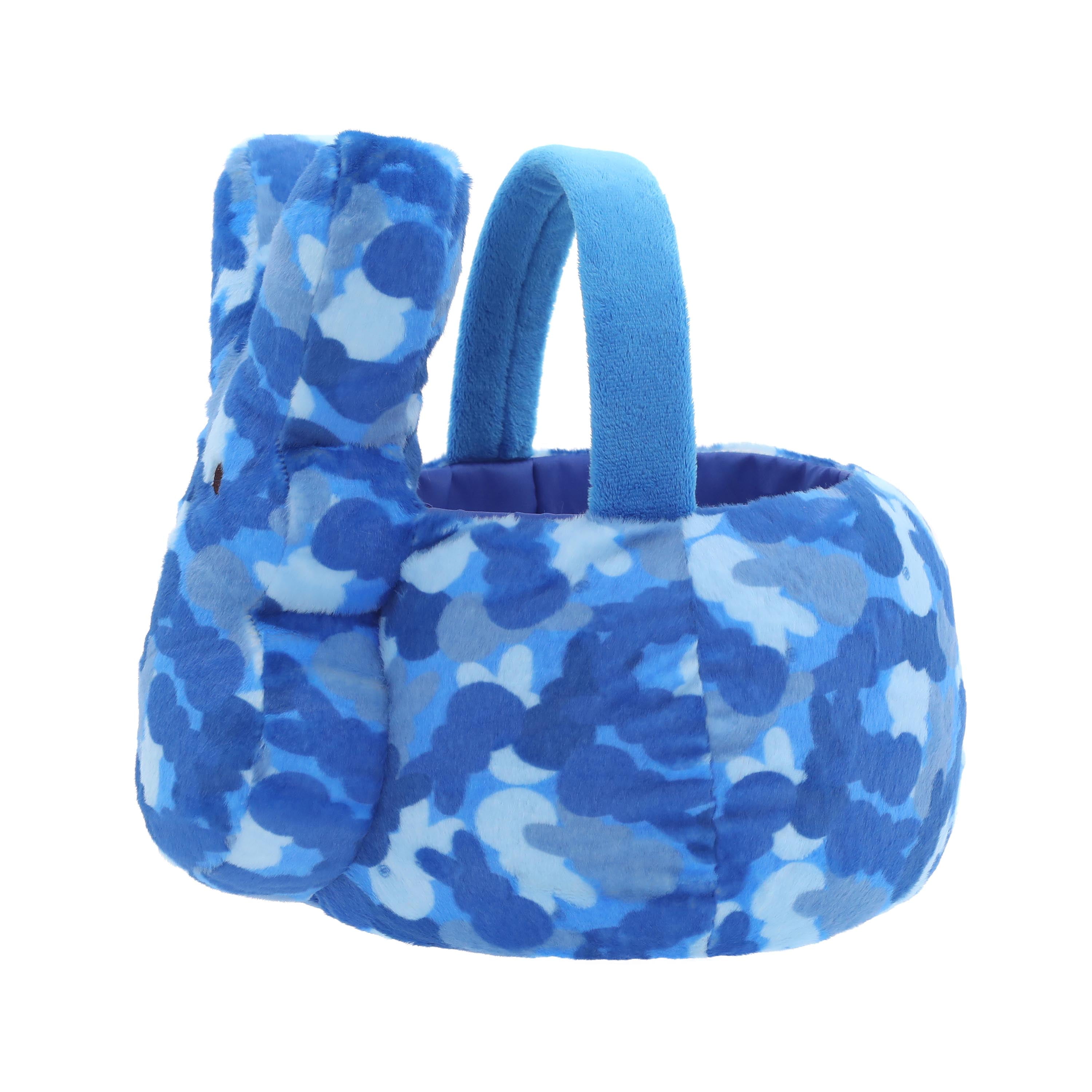 PEEPS® Bunny Blue Camo Plush Easter Basket