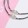 thumbnail image 3 of 2 piezas de pulseras de infinito con corazón de promesa meñique a distancia a juego para mujeres, adolescentes, niñas, niños, mejores amigas, madres, hijas, novios, parejas, novias, regalo de amistad, 3 of 5